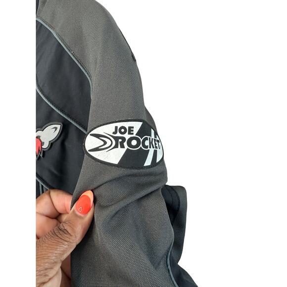 Joe Rocket Motorcycle Jacket Biker Leather Women's Black Padded Mesh Small - Picture 6 of 16